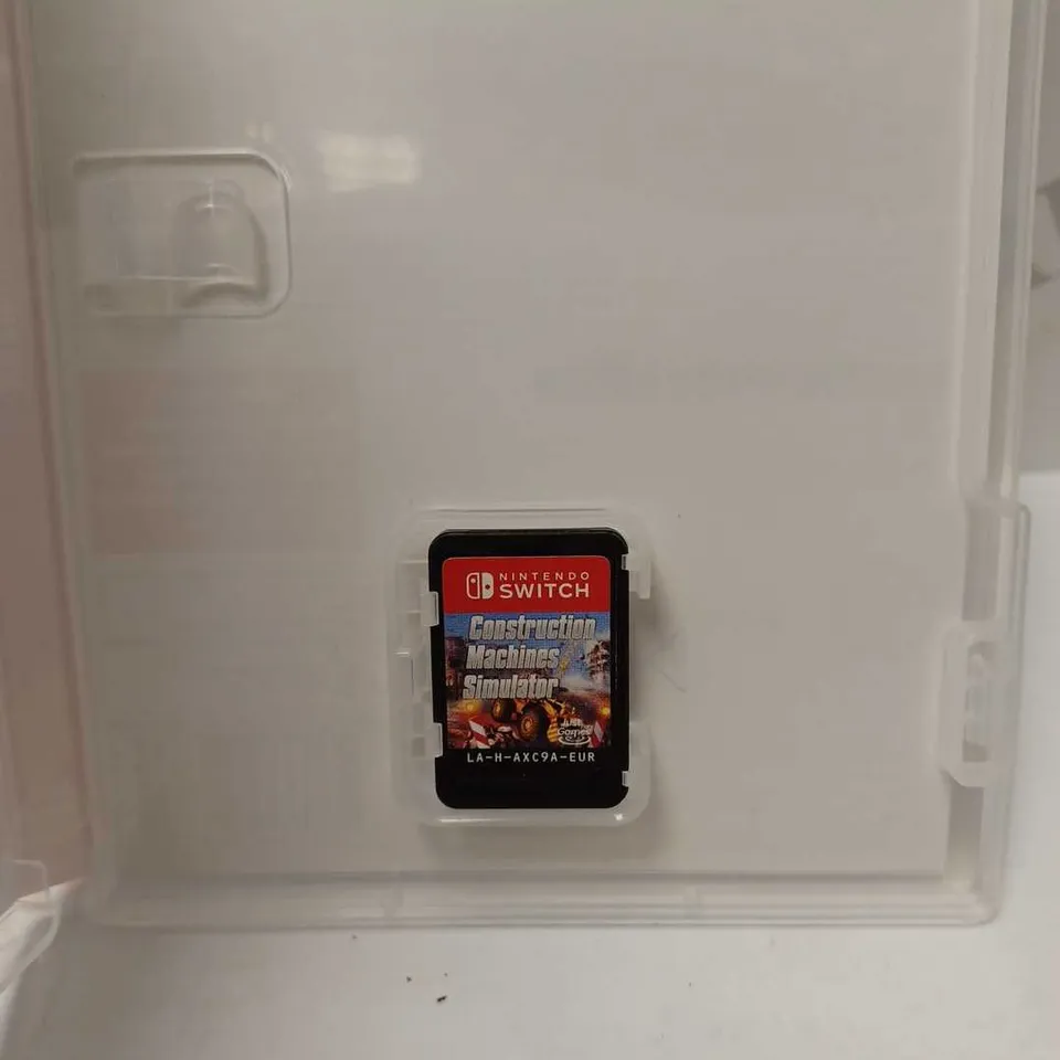 NINTENDO SWITCH CONSTRUCTION MACHINE SIMULATOR