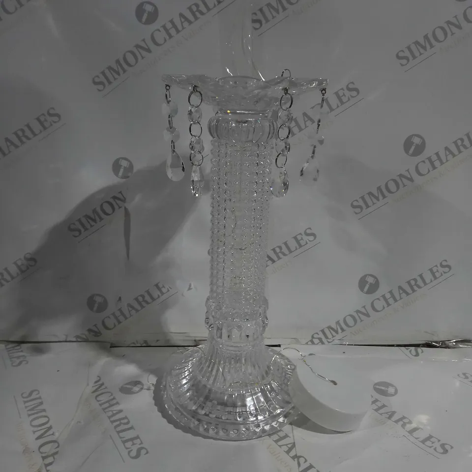 BOXED JULIAN MACDONALD PRE LIT GLASS LIGHT