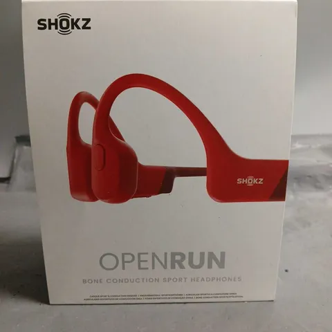 BOXED SHOKZ OPENRUN BONE CONDUCTION SPORT HEADPHONES