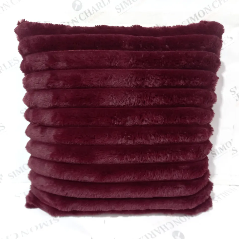 JM BY JULIEN MACDONALD FAUX FUR CUSHION