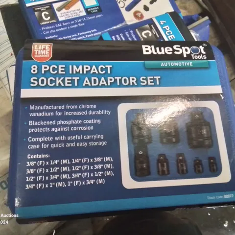 BOXED 8 PCE IMPACT SOCKET ADAPTOR SET