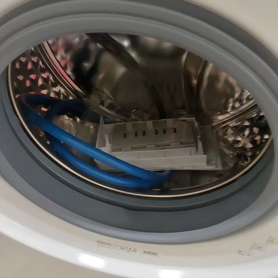 HISENSE FREESTANDING 6KG WASHING MACHINE IN WHITE, MODEL: WFQP6012EVM