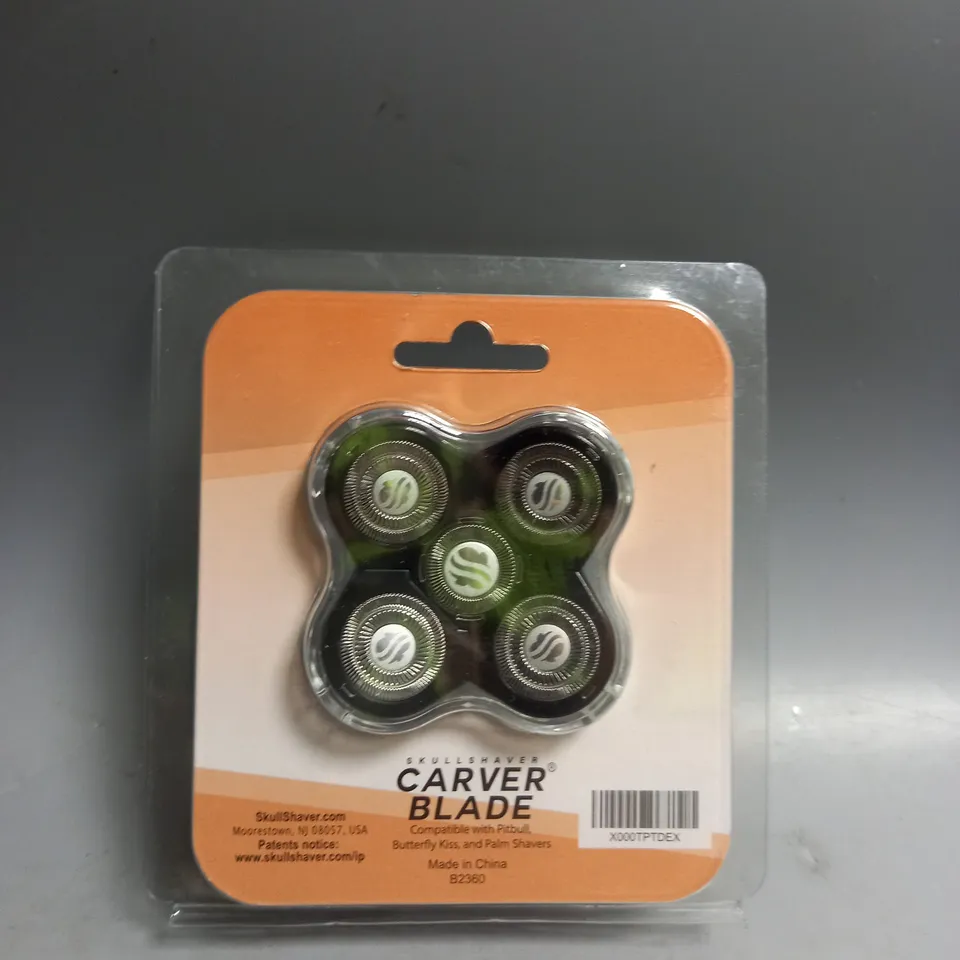 BOXED SKULLSHAVER CARVER BLADE