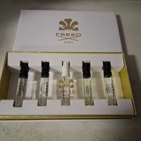 BOXED CREED EAU DE PARFUM 5 X 1.7ML SET