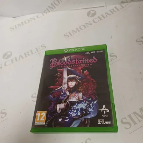 XBOX ONE BLOODSTAINES RITUAL OF THE NIGHT