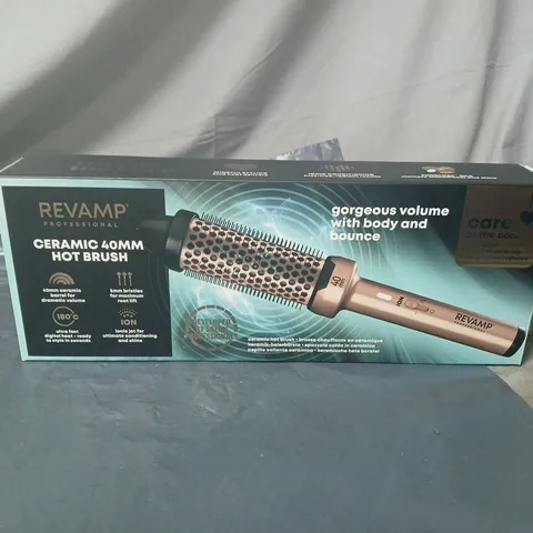 REVAMP CERAMIC 40MM HOT BRUSH BOXED