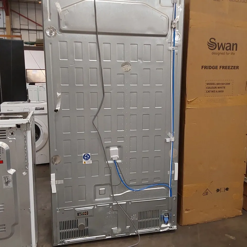 LG INSTAVIEW GSGV81PYLL WIFI CONNECTED NON-PLUMBED FROST FREE AMERICAN FRIDGE FREEZER - PRIME SILVER - E RATED