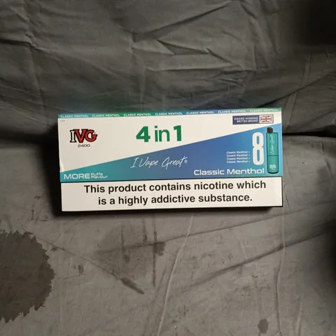 IVG 4 IN 1 VAPE KIT – CLASSIC MENTHOL