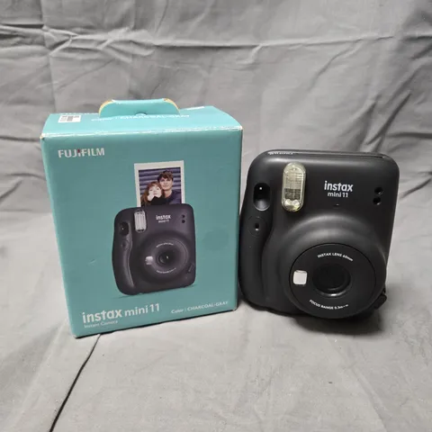 FUJIFILM INSTAX MINI 11 INSTANT CAMERA – BLACK, WITH BOX