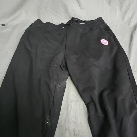 CANADA GOOSE BLACK TROUSERS - XXL