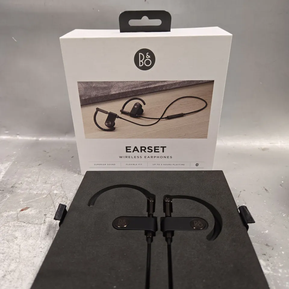 BOXED B&O EARSET WIRELESS EARPHONES 