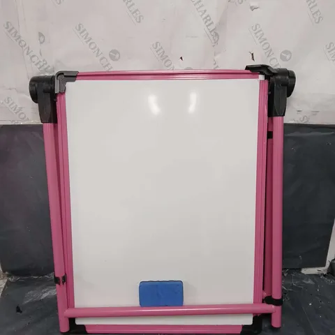 PINK CHALKBOARD/MAGNETIC BOARD STAND 