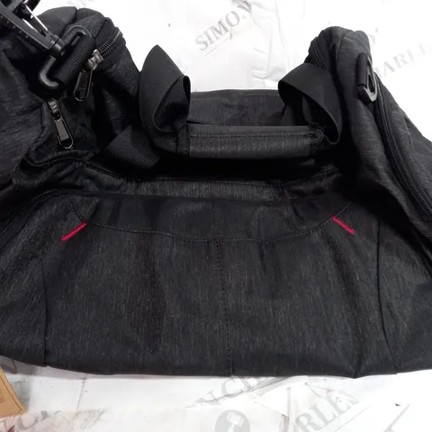 NUBILY BLACK DUFFLE BAG