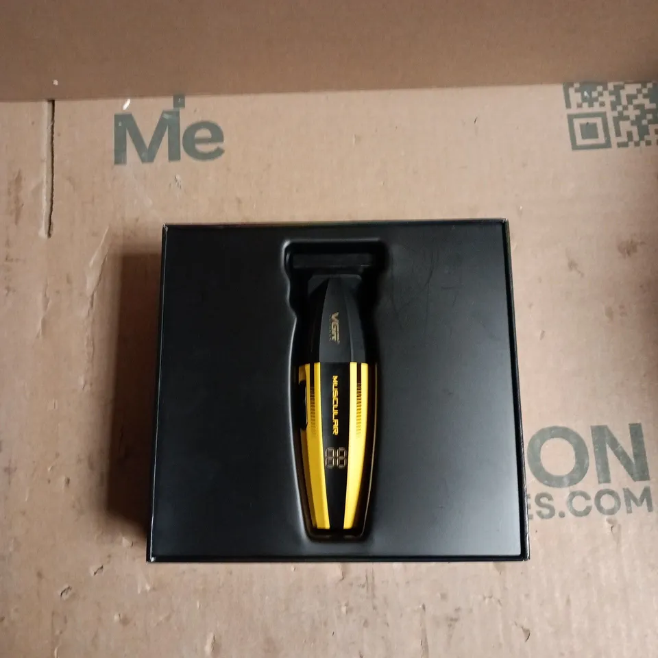 VGR VOYAGER HAIR TRIMMER – YELLOW/BLACK, 9000 RPM (BOXED)