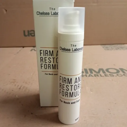 THE CHELSEA LABORATORY FIRM AND RESTORE FORMULA FOR NECK & FACE – 50ML