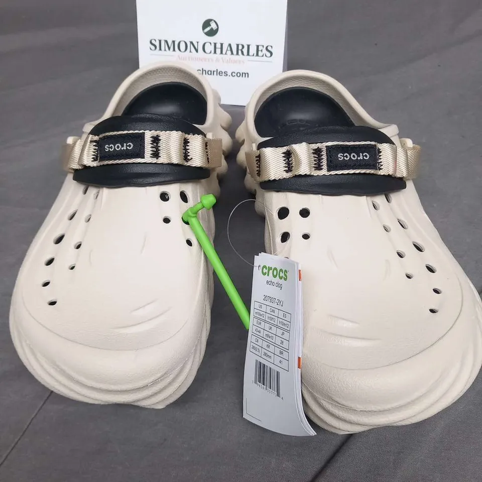 CROCS ECHO CLOG SIZE 9