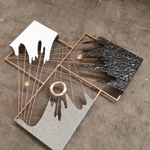 BOXED BELIANI BALBRIGGAN METAL WALL DECOR (1 BOX)
