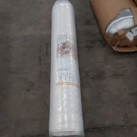 QUALITY BAGGED AND ROLLED DORMEO 135cm DOUBLE SIZE HYBRID MATTRESS 