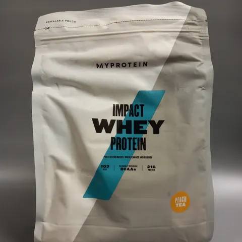SEALED MY PROTEIN IMPACT WHEY PROTEIN - 1KG PEACH TEA