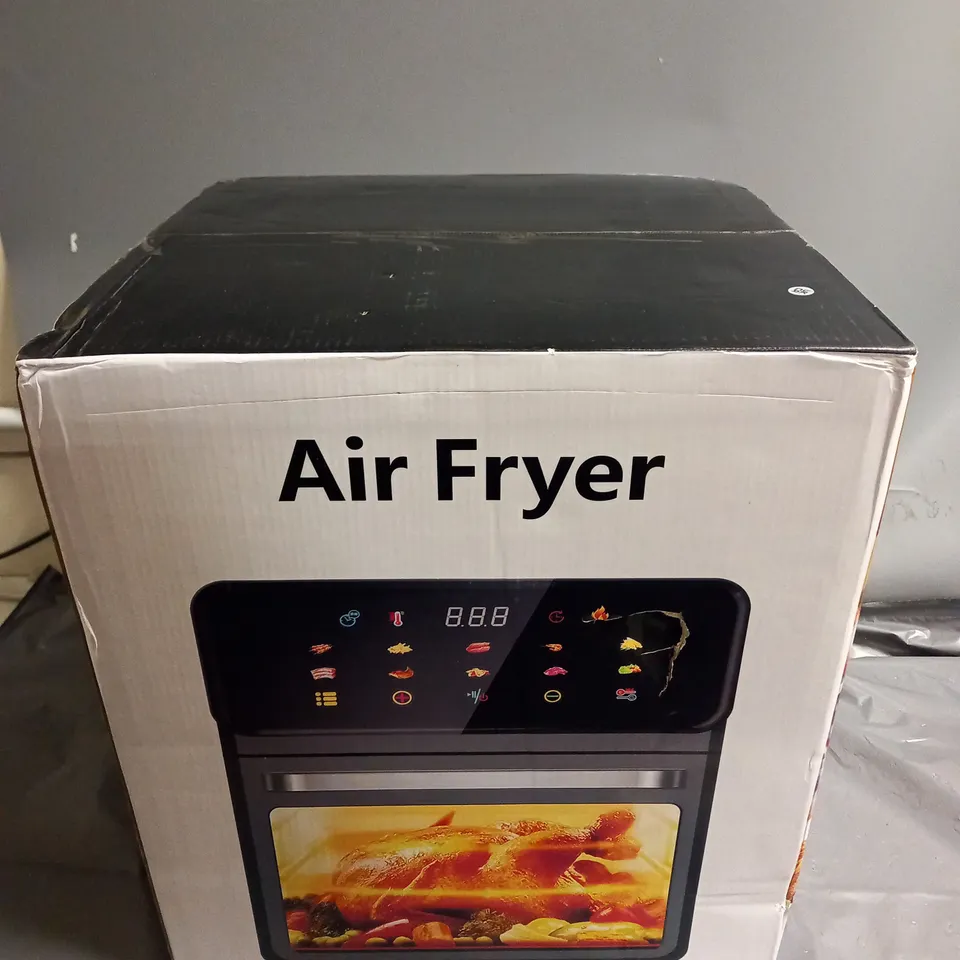 BOXED UNBRANDED AIR FRYER IN BLACK