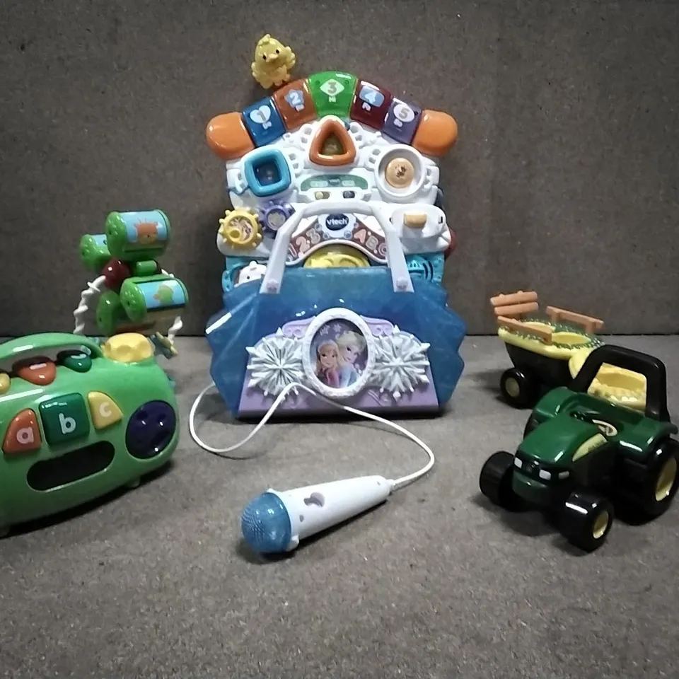 BOX CONTAINING CHILDREN'S TOYS