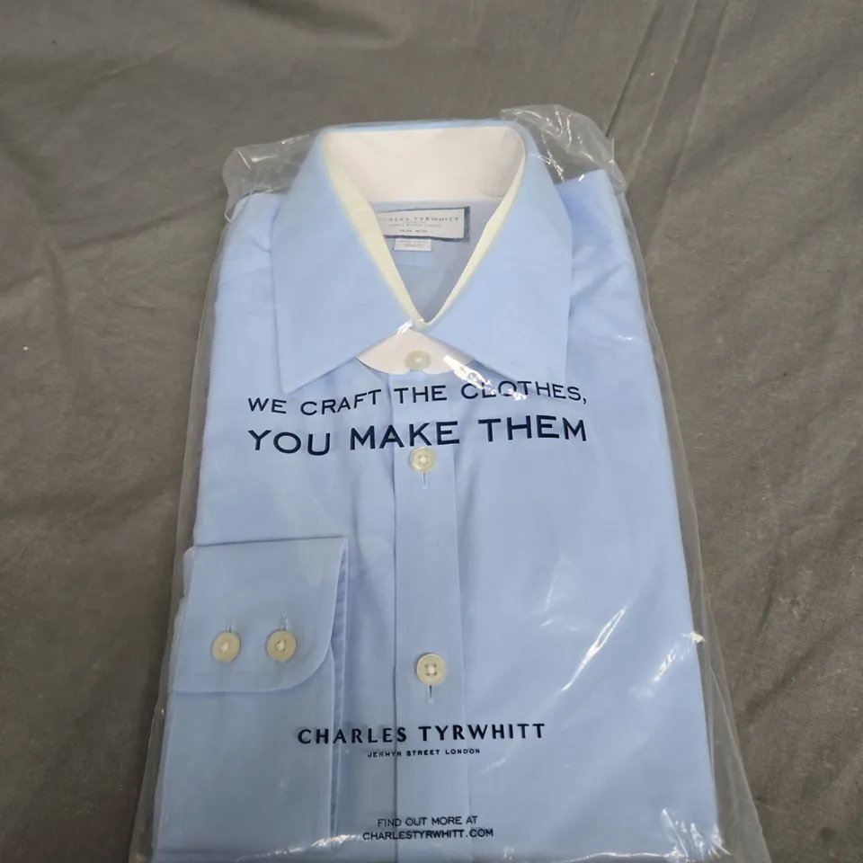 CHARLES TYRWHITT BUTTON SHIRT SIZE 42/86CM