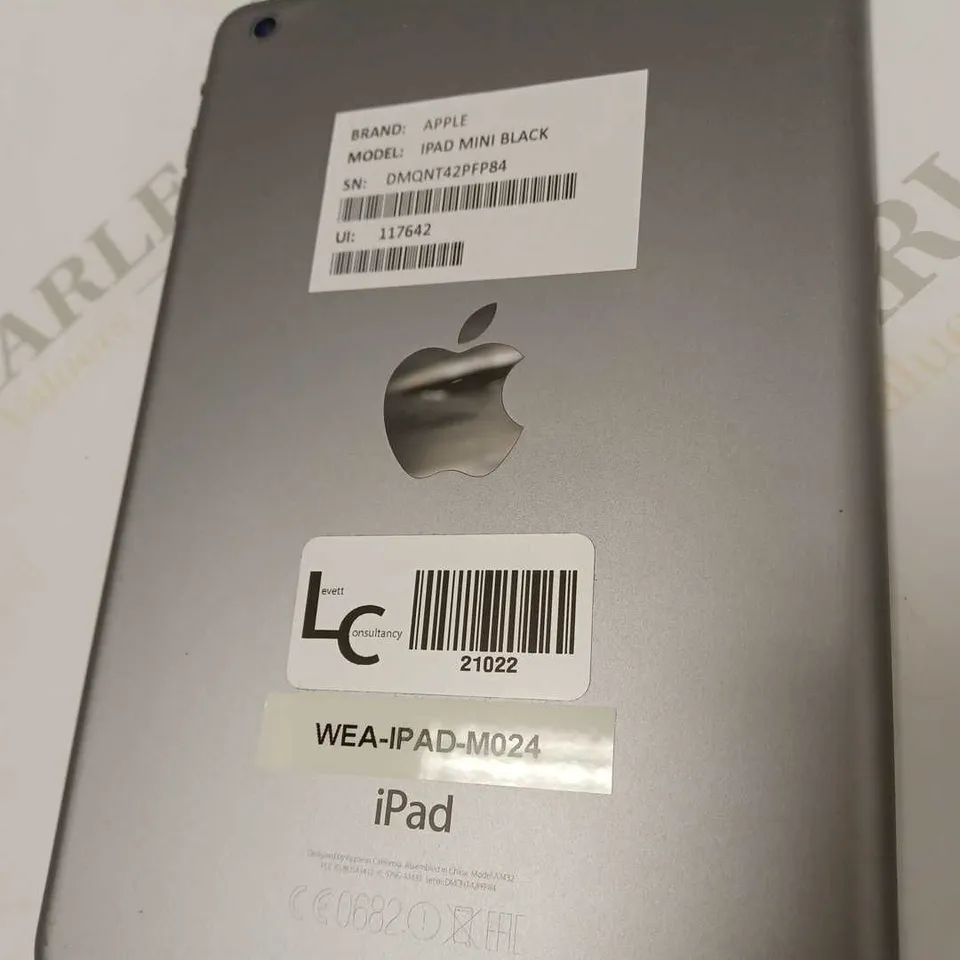 APPLE IPAD MINI BLACK DMQNT42PFP84