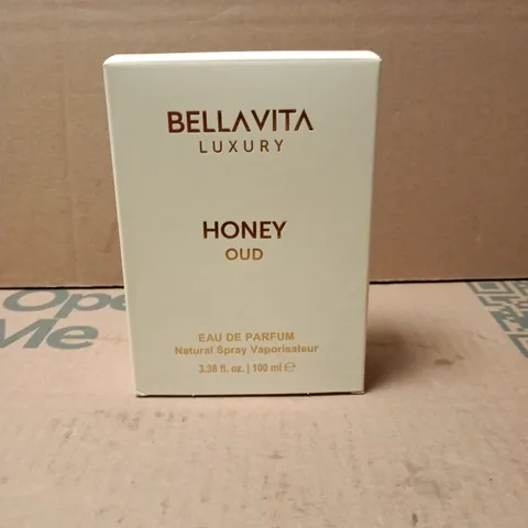 BOXED AND SEALED BELLAVITA LUXURY HONEY OUD EAU DE PARFUM 100ML