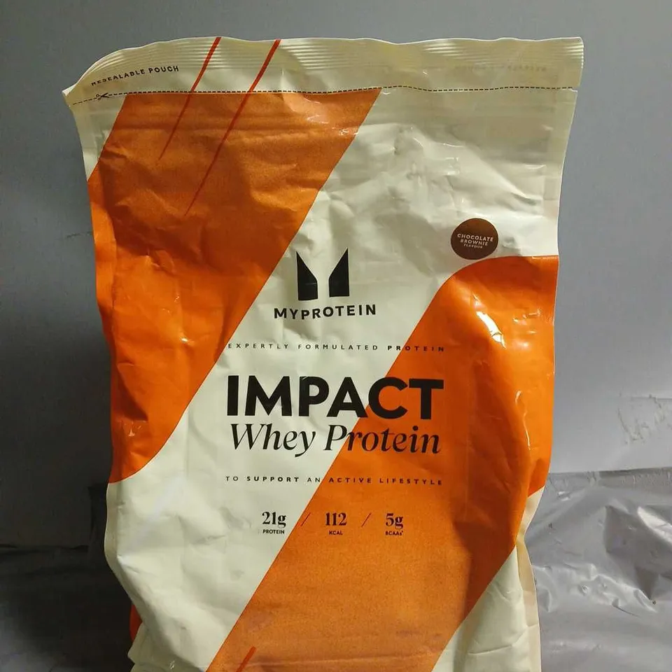 MY PROTEIN IMPACT WHEY PROTEIN CHOCOLATE BROWNIE - 2.5KG