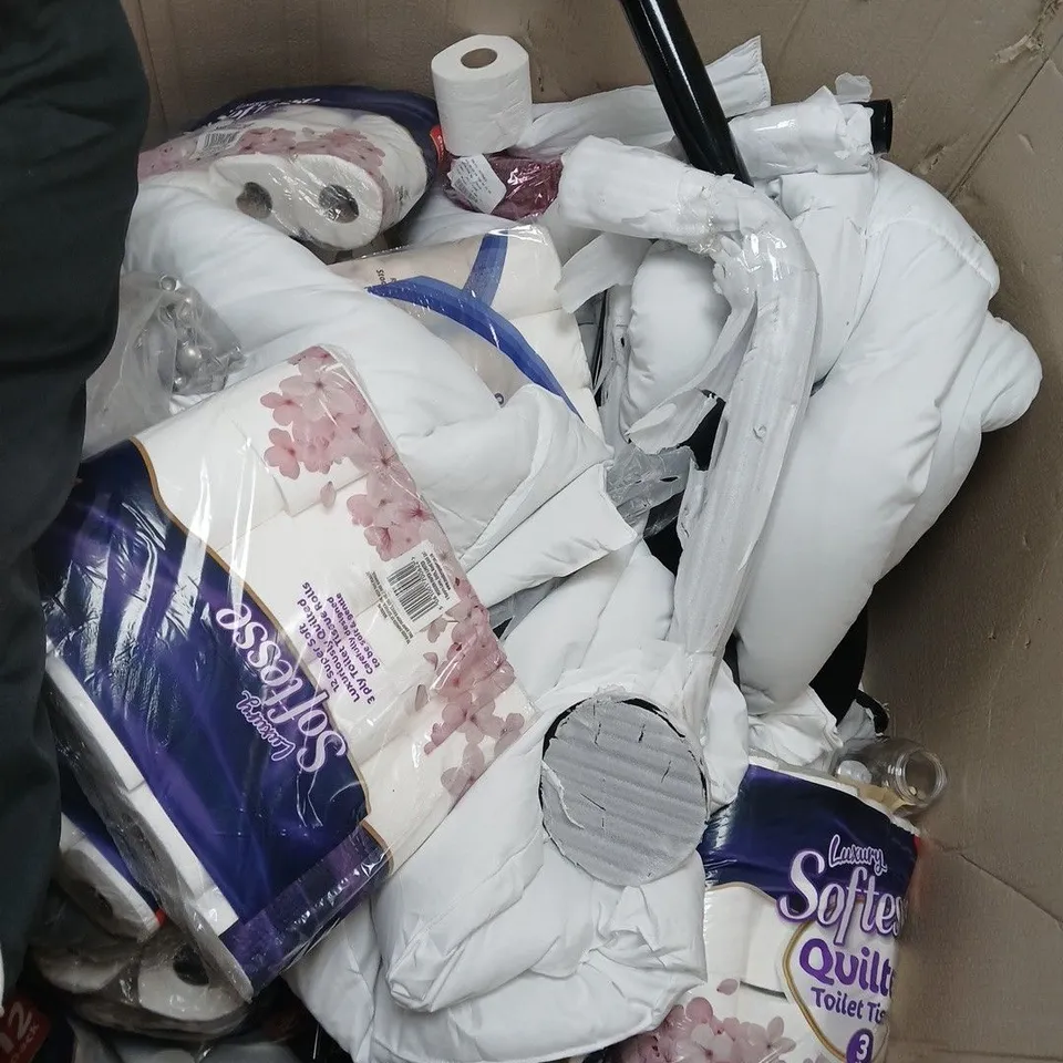 PALLET TO INCLUDE LARGE QUANTITY OF HOUSEHOLD ITEMS HOUSEHOLD ITEMS