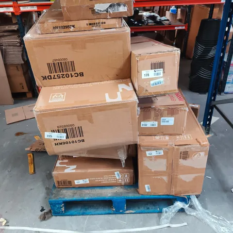 PALLET OF ASSORTED FURNITURE PART AND ACCESSORIES