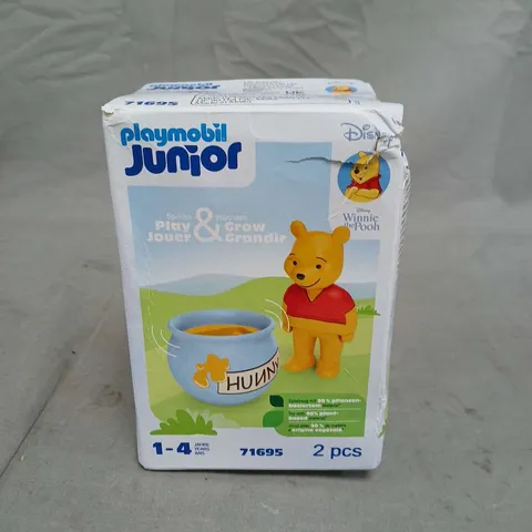 PLAYMOBIL JUNIOR WINNIE THE POOH SET – 2 PCS, AGES 1-4, BOXED