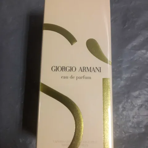 BOXED AND SEALED GIORGIO ARMANI SI EAU DE PARFUM 100ML