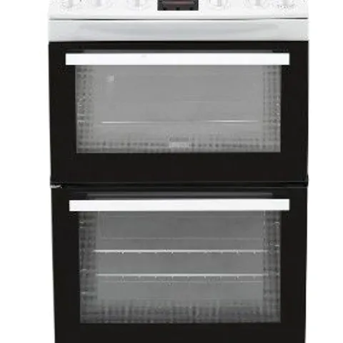 ZANUSSI ZCG63260WE 60CM FREESTANDING GAS COOKER WITH FULL WIDTH ELECTRIC GRILL - WHITE - A/A RATED