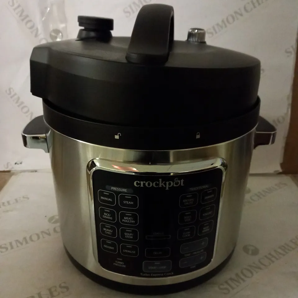 CROCKPOT TURBO EXPRESS PRESSURE MULTICOOKER