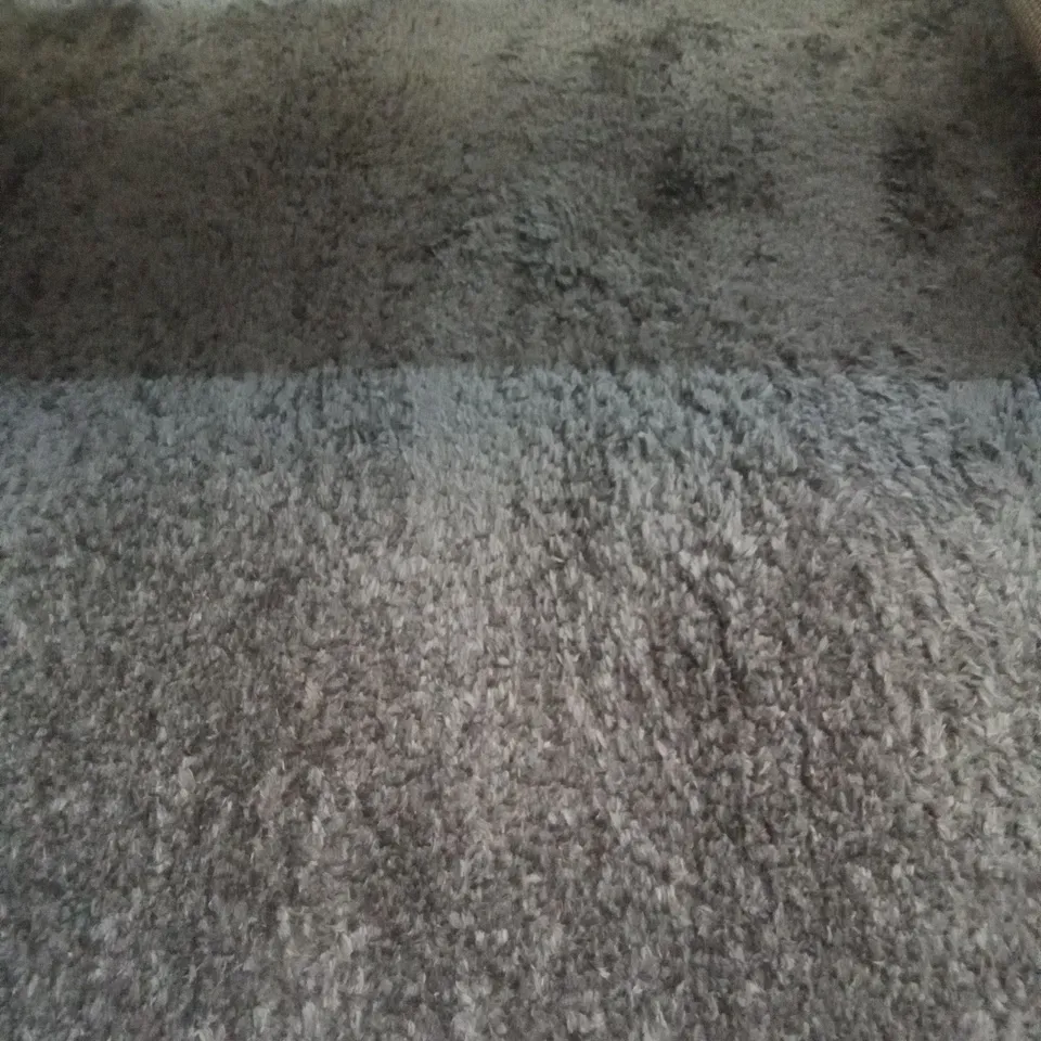 WEIMAR MARRAKESH SHAGGY DARK GREY RUG 133X190CM