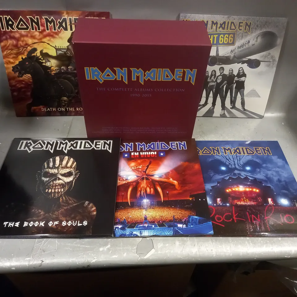 BOXED IRON MAIDEN THE COMPLETE ALBUMS COLLECTION 1990-2015 