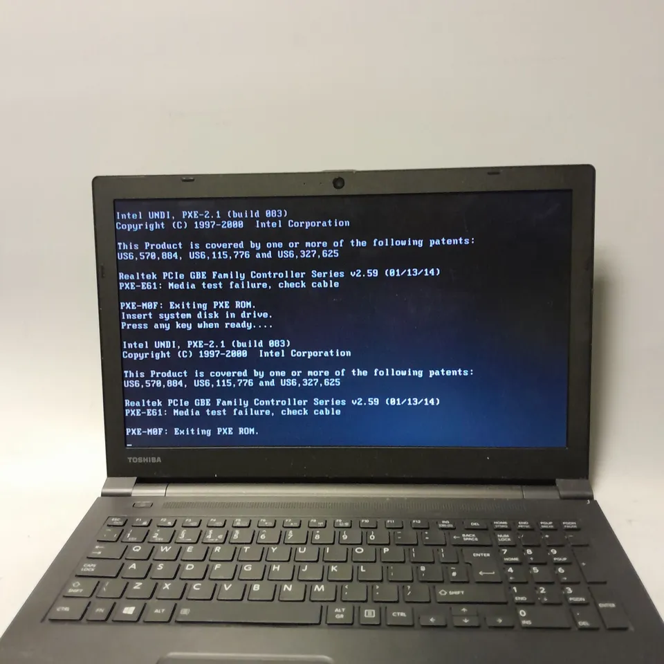 TOSHIBA SATELLITE PRO R50-B	15 INCH I3-4005U 1.70GHZ