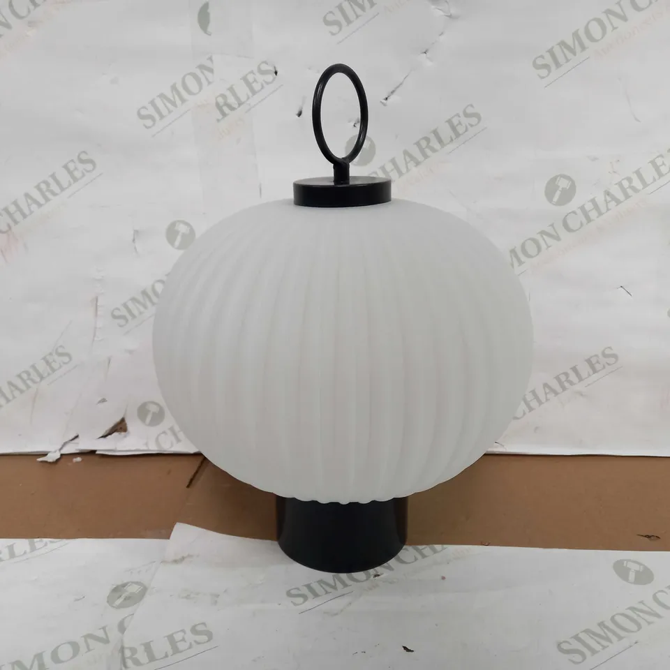K BY KELLY HOPPEN INDOOR OUTDOOR GLASS LANTERN - COLLECTION ONLY