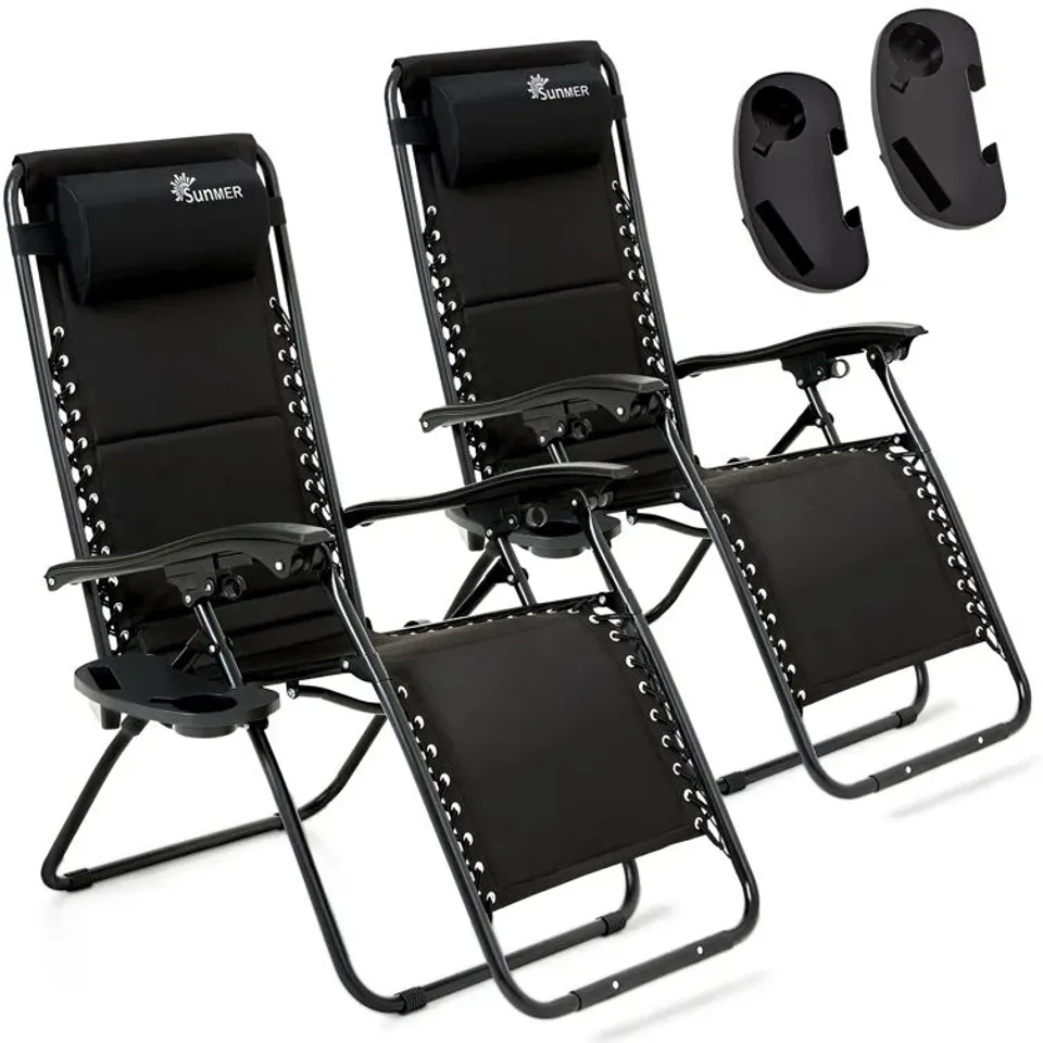 BAGGED FOLDING ZERO GRAVITY CHAIR