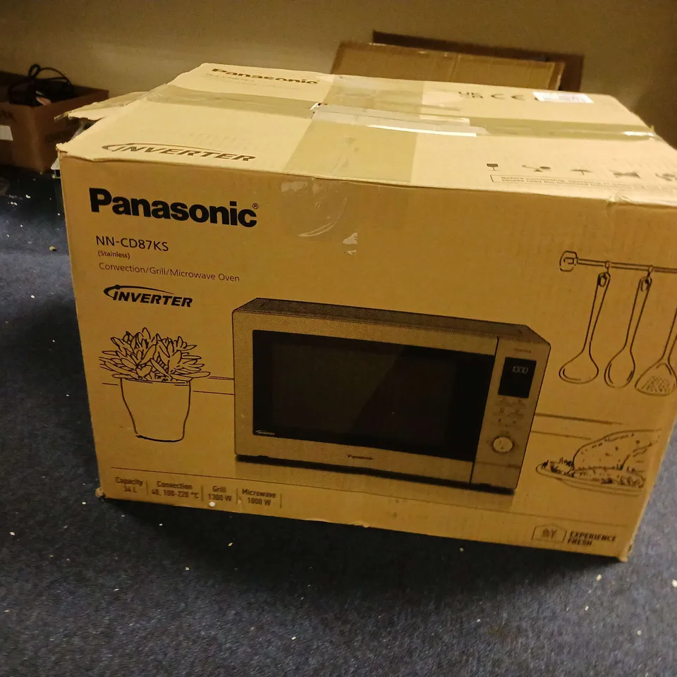BOXED PANASONIC COMBINATION MICROWAVE  RRP £369