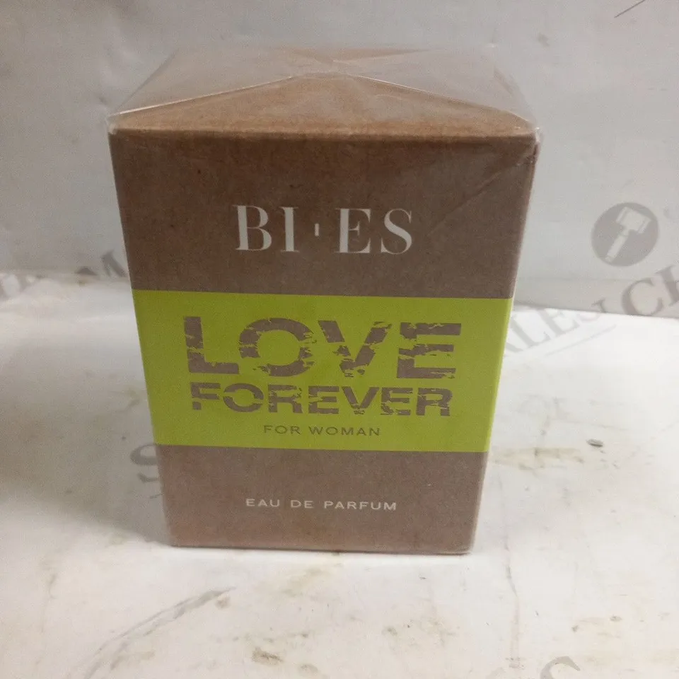 BOXED AND SEALED BIES LOVE FOREVER FOR WOMAN EAU DE PARFUM 100ML
