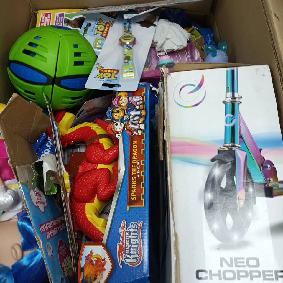 BOX OF APPROXIMATELY 20 TOYS