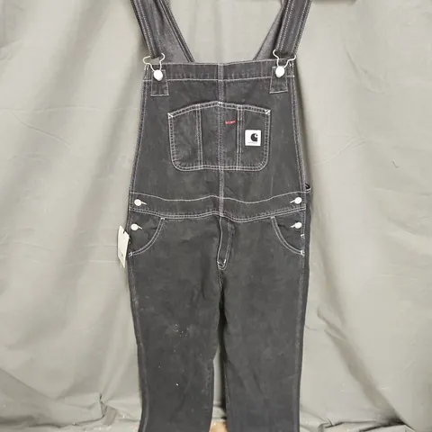 CARHARTT DUNGAREES IN BLACK SIZE M