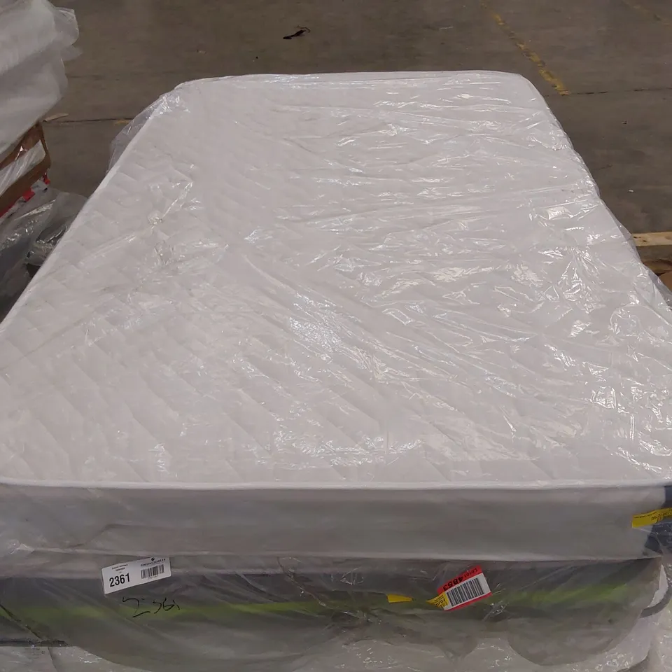 BAGGED 4' SMALL DOUBLE SERENITY HYBRID COIL AND MEMORY FOAM MATTRESS