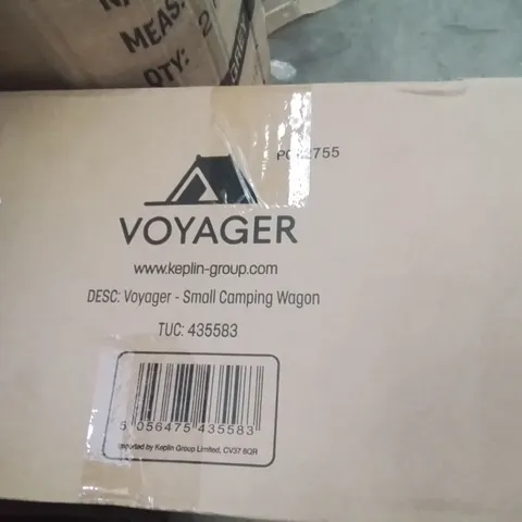 BOXED VOYAGER SMALL FOLDING CAMPING WAGON