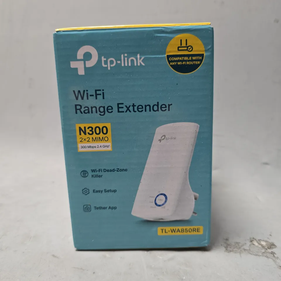 BOXED TP-LINK WI-FI RANGE EXTENDER N300