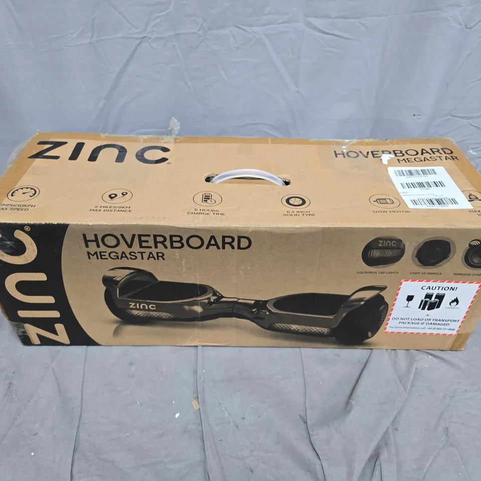 ZINC MEGASTAR HOVERBOARD - CHROME