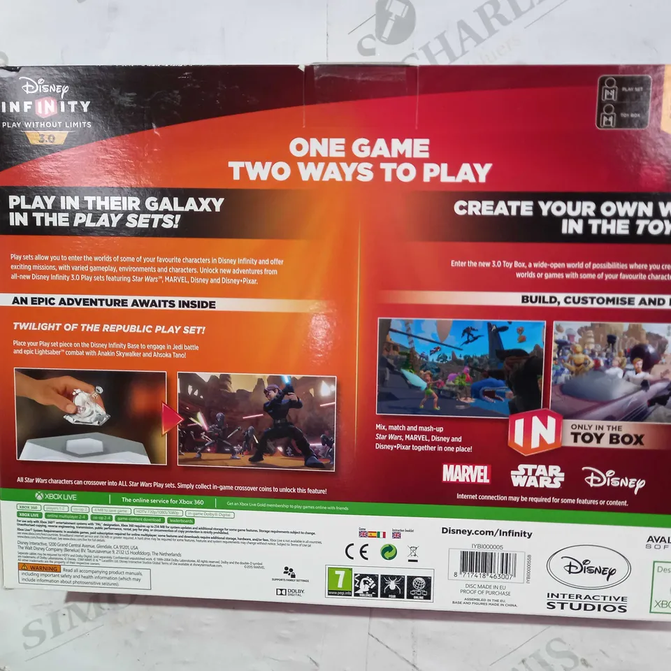DISNEY INFINITY 3.0 STAR WARS STARTER PACK FOR XBOX 360