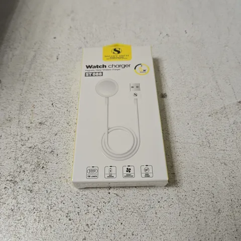 Watch charger – Magnetic wireless charger with USB cable (1 m) – Boxed